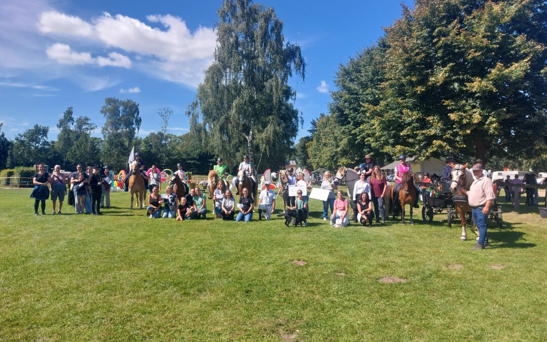 Cup Siegerehrung auf dem Pferdefest des Nordens
